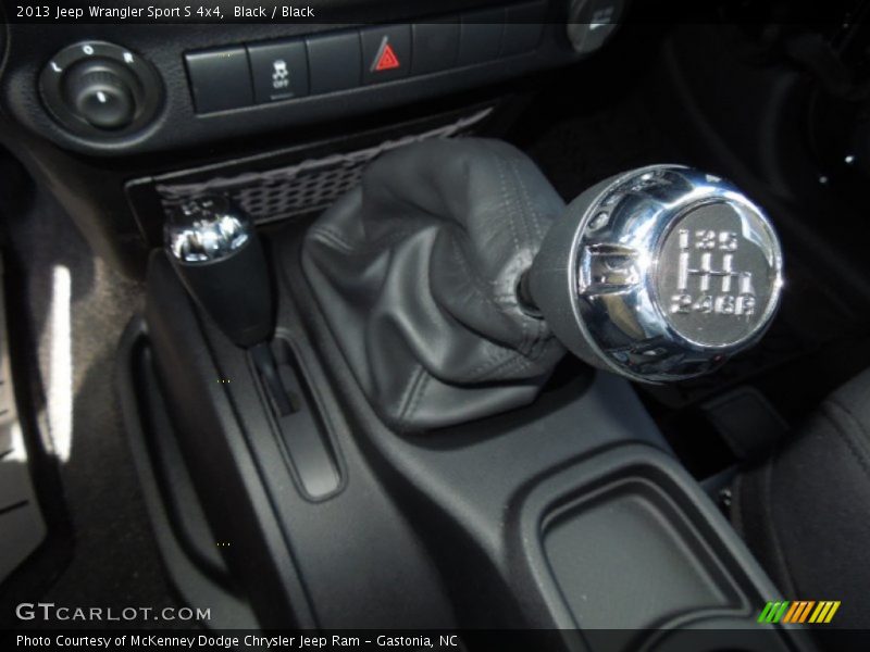 Black / Black 2013 Jeep Wrangler Sport S 4x4