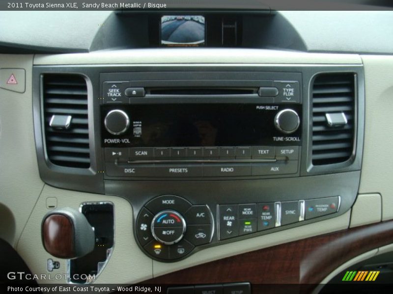 Sandy Beach Metallic / Bisque 2011 Toyota Sienna XLE