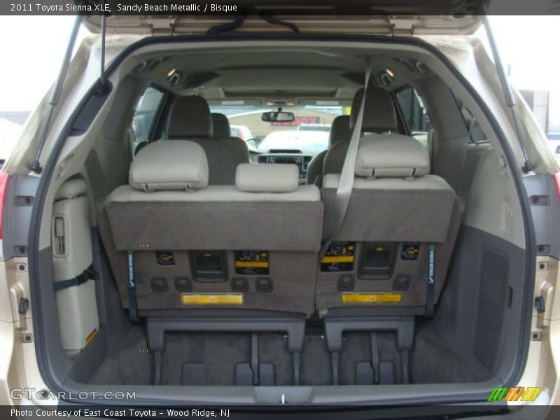 Sandy Beach Metallic / Bisque 2011 Toyota Sienna XLE