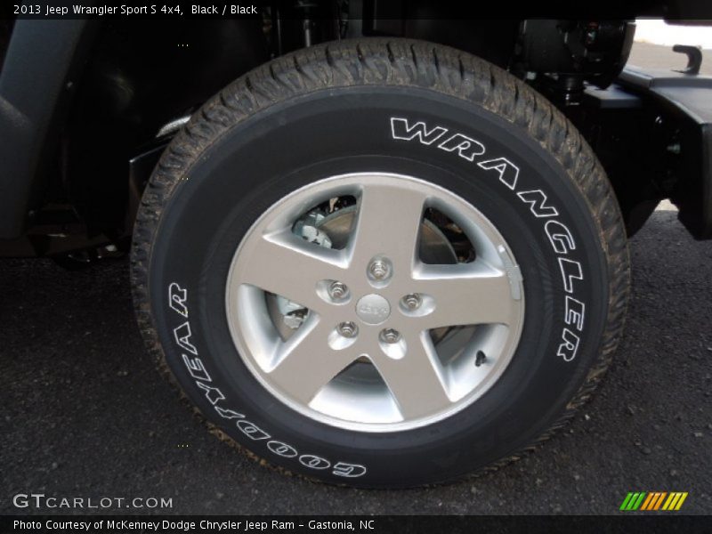 Black / Black 2013 Jeep Wrangler Sport S 4x4