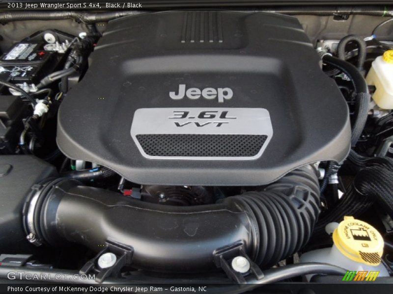 Black / Black 2013 Jeep Wrangler Sport S 4x4
