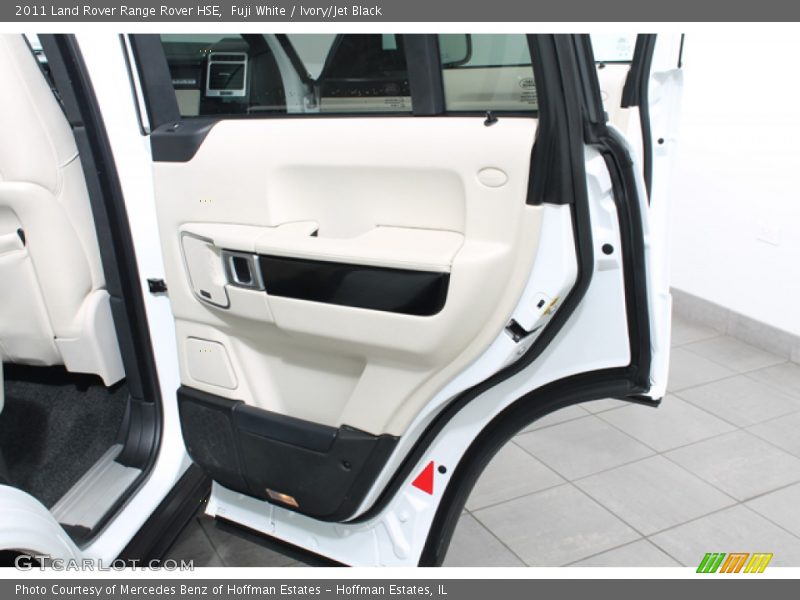 Fuji White / Ivory/Jet Black 2011 Land Rover Range Rover HSE