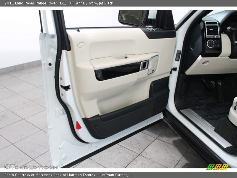 Fuji White / Ivory/Jet Black 2011 Land Rover Range Rover HSE