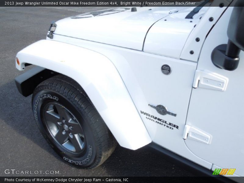  2013 Wrangler Unlimited Oscar Mike Freedom Edition 4x4 Logo