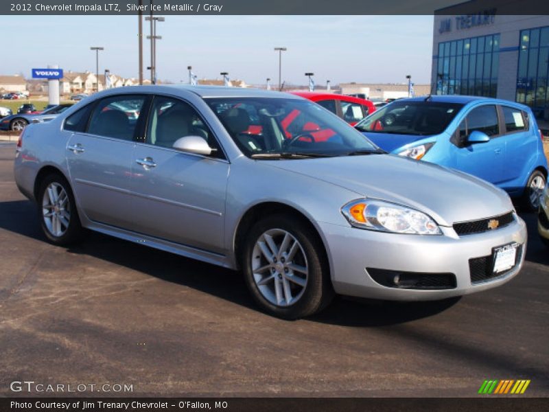 Silver Ice Metallic / Gray 2012 Chevrolet Impala LTZ