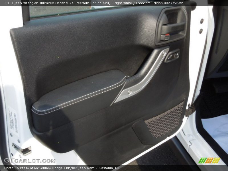 Door Panel of 2013 Wrangler Unlimited Oscar Mike Freedom Edition 4x4