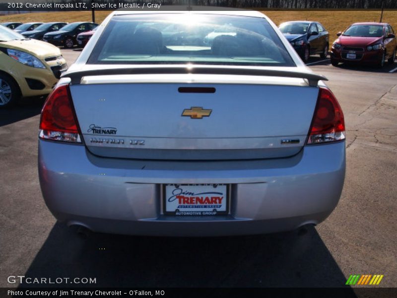 Silver Ice Metallic / Gray 2012 Chevrolet Impala LTZ