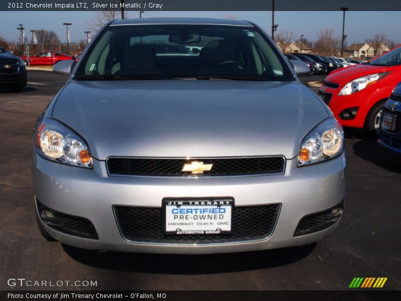 Silver Ice Metallic / Gray 2012 Chevrolet Impala LTZ
