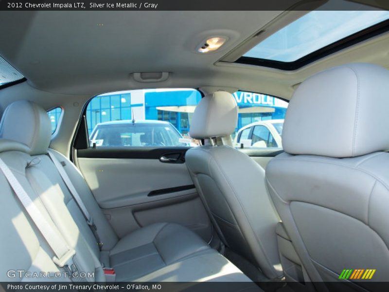 Silver Ice Metallic / Gray 2012 Chevrolet Impala LTZ