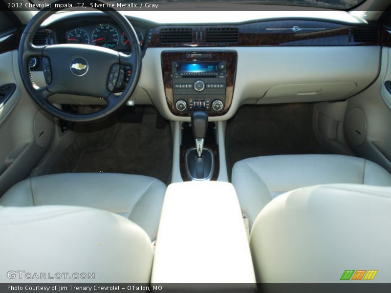 Silver Ice Metallic / Gray 2012 Chevrolet Impala LTZ