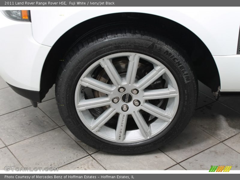 Fuji White / Ivory/Jet Black 2011 Land Rover Range Rover HSE