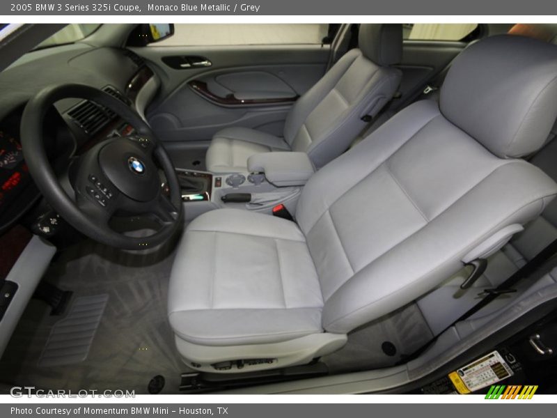 Grey Interior - 2005 3 Series 325i Coupe 