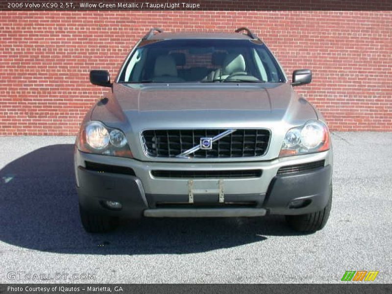 Willow Green Metallic / Taupe/Light Taupe 2006 Volvo XC90 2.5T