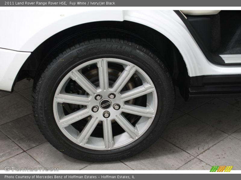 Fuji White / Ivory/Jet Black 2011 Land Rover Range Rover HSE