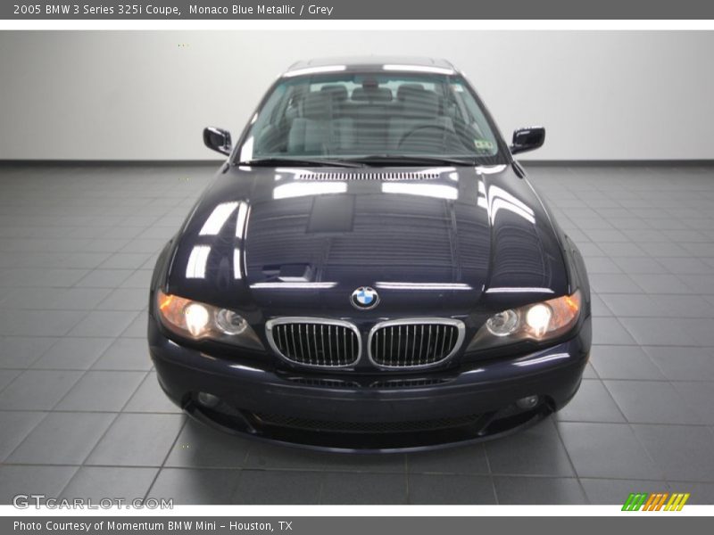 Monaco Blue Metallic / Grey 2005 BMW 3 Series 325i Coupe