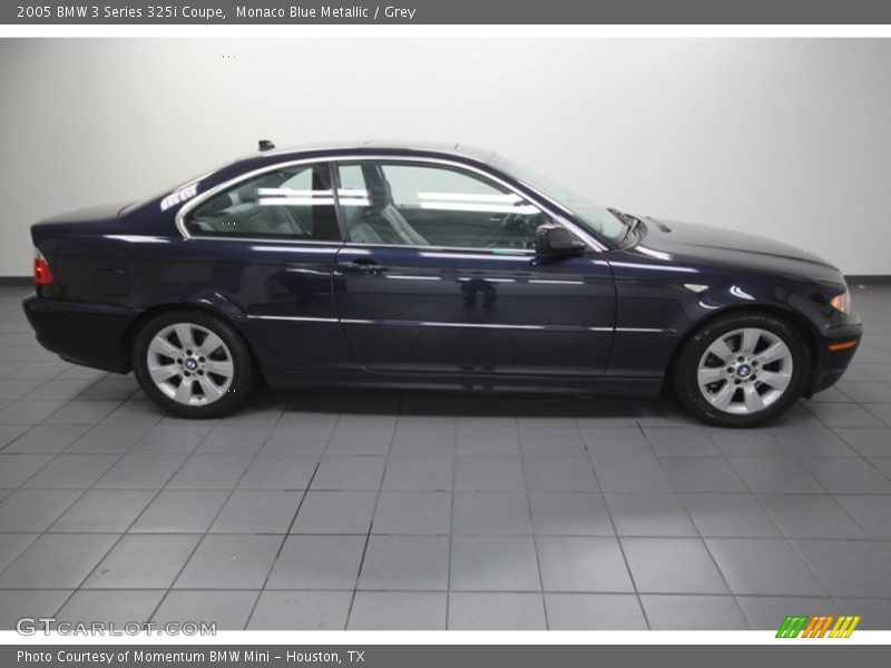 Monaco Blue Metallic / Grey 2005 BMW 3 Series 325i Coupe
