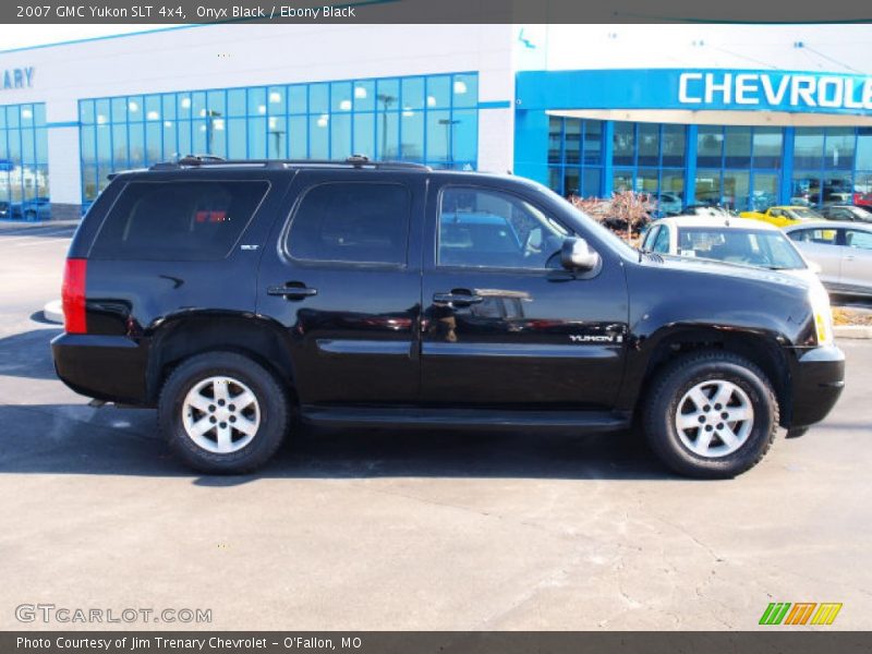 Onyx Black / Ebony Black 2007 GMC Yukon SLT 4x4
