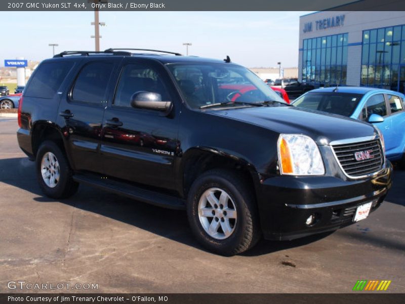Onyx Black / Ebony Black 2007 GMC Yukon SLT 4x4