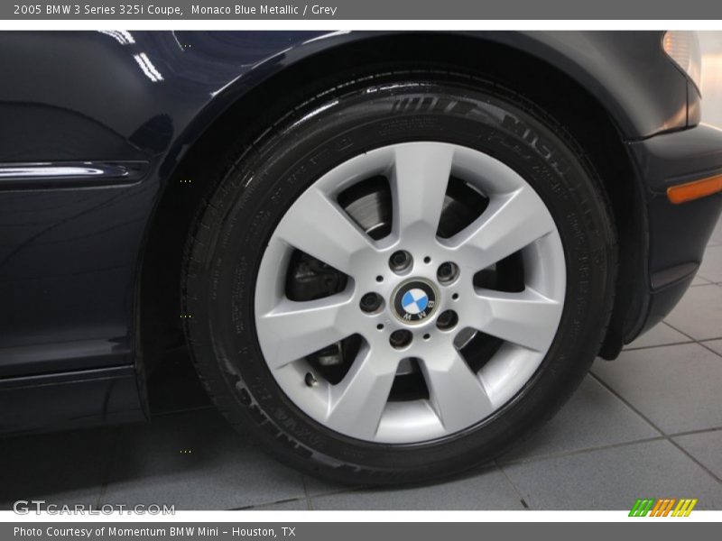 Monaco Blue Metallic / Grey 2005 BMW 3 Series 325i Coupe