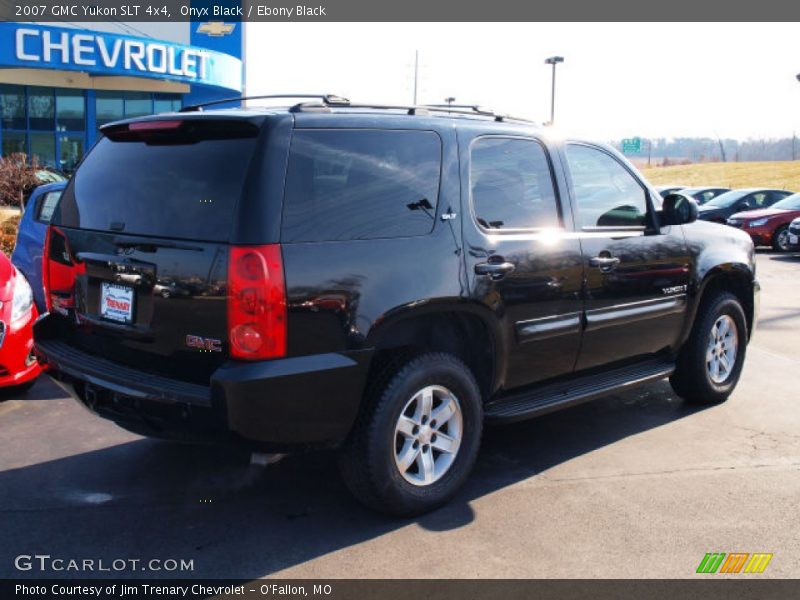 Onyx Black / Ebony Black 2007 GMC Yukon SLT 4x4