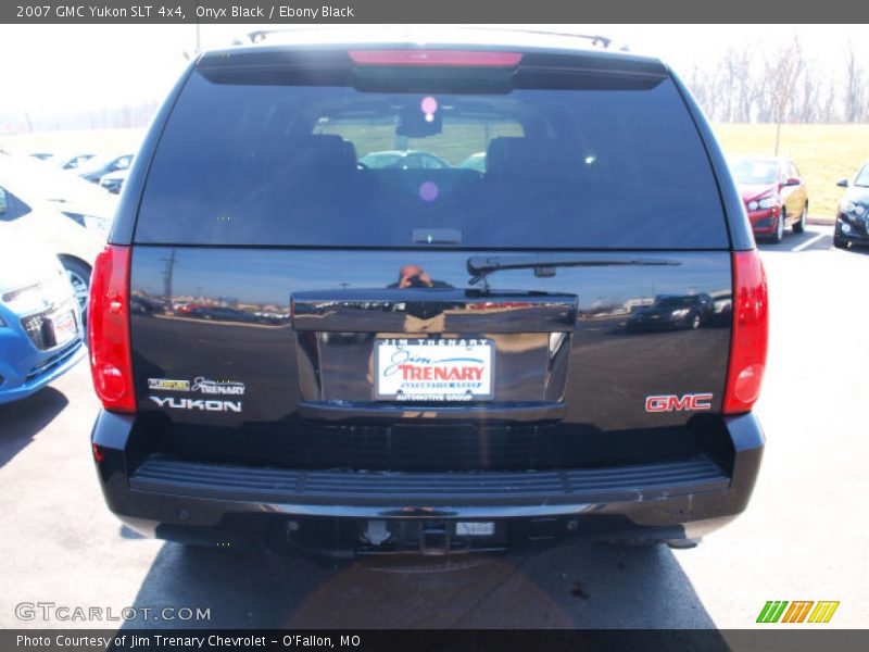 Onyx Black / Ebony Black 2007 GMC Yukon SLT 4x4
