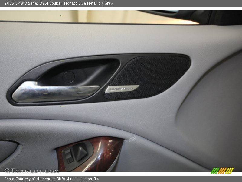 Monaco Blue Metallic / Grey 2005 BMW 3 Series 325i Coupe