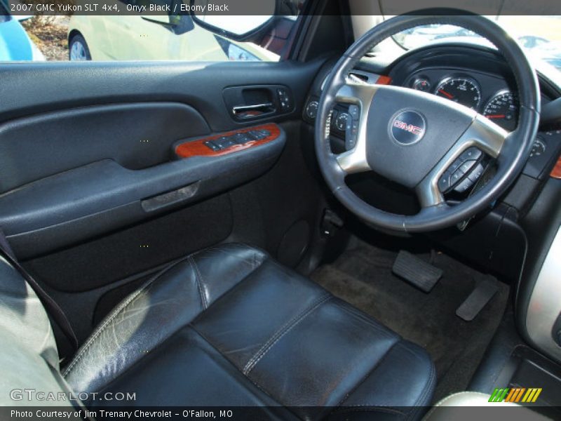 Onyx Black / Ebony Black 2007 GMC Yukon SLT 4x4