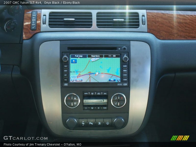 Onyx Black / Ebony Black 2007 GMC Yukon SLT 4x4