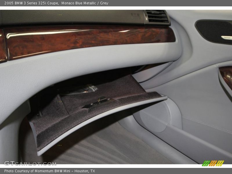 Monaco Blue Metallic / Grey 2005 BMW 3 Series 325i Coupe