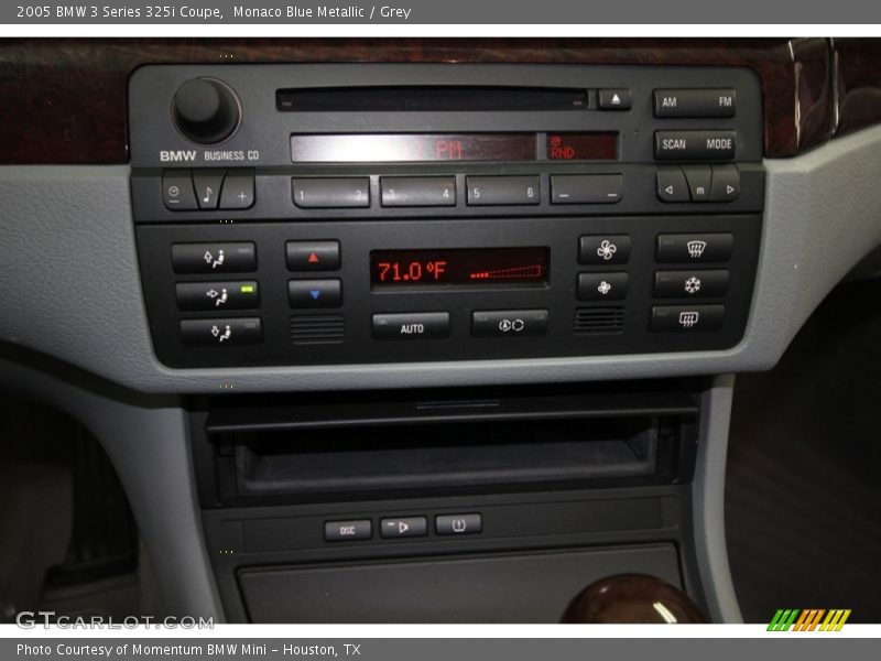 Monaco Blue Metallic / Grey 2005 BMW 3 Series 325i Coupe