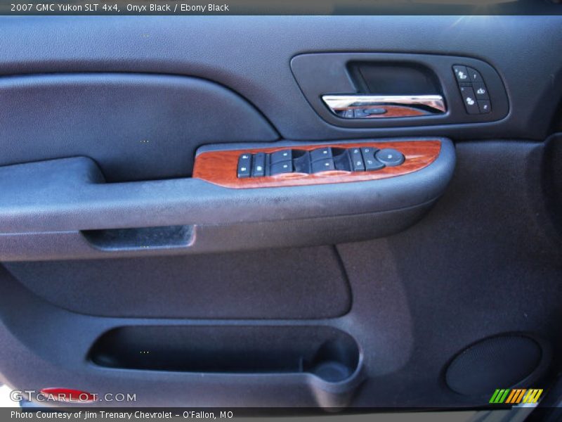 Onyx Black / Ebony Black 2007 GMC Yukon SLT 4x4