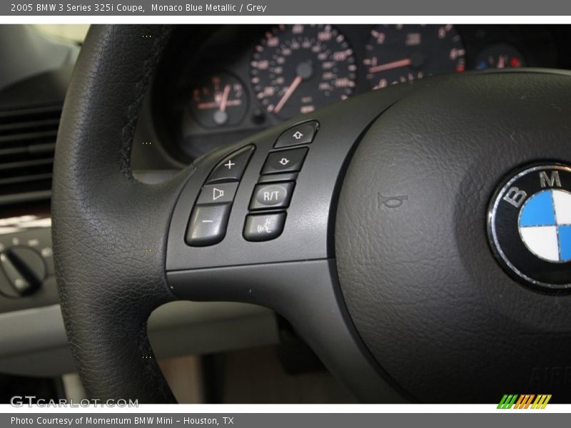 Monaco Blue Metallic / Grey 2005 BMW 3 Series 325i Coupe