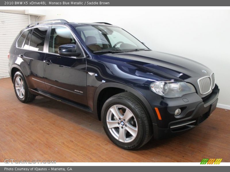 Front 3/4 View of 2010 X5 xDrive48i