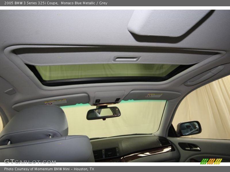 Monaco Blue Metallic / Grey 2005 BMW 3 Series 325i Coupe