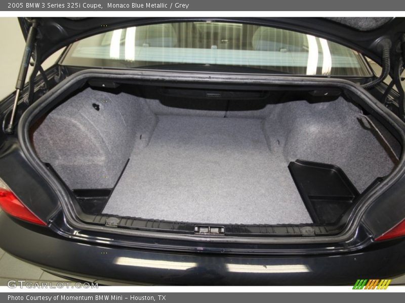 Monaco Blue Metallic / Grey 2005 BMW 3 Series 325i Coupe