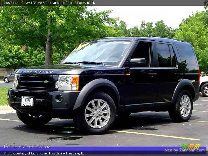 Java Black Pearl / Ebony Black 2007 Land Rover LR3 V8 SE