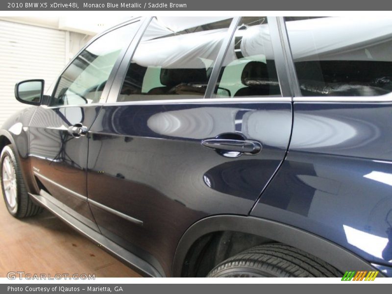 Monaco Blue Metallic / Saddle Brown 2010 BMW X5 xDrive48i