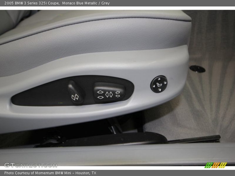 Monaco Blue Metallic / Grey 2005 BMW 3 Series 325i Coupe