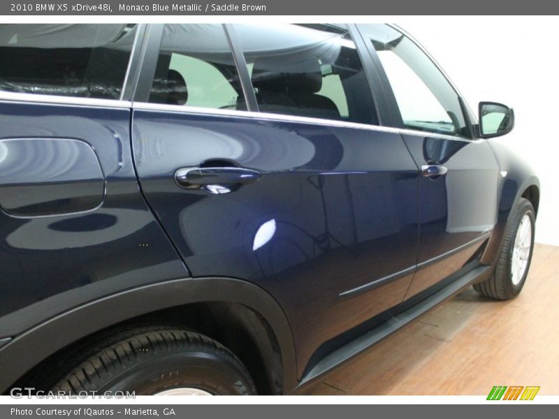 Monaco Blue Metallic / Saddle Brown 2010 BMW X5 xDrive48i