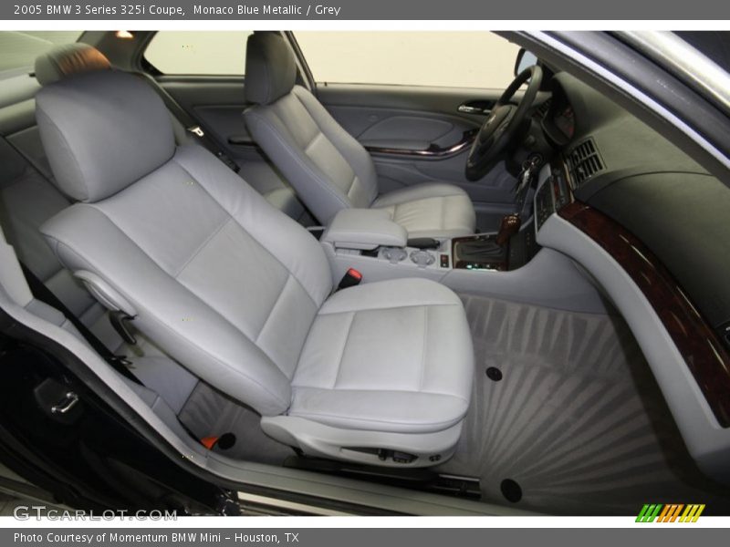Monaco Blue Metallic / Grey 2005 BMW 3 Series 325i Coupe