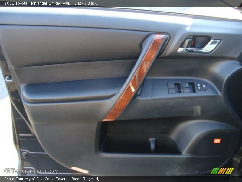 Black / Black 2011 Toyota Highlander Limited 4WD