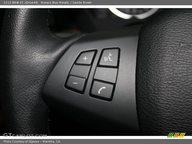 Monaco Blue Metallic / Saddle Brown 2010 BMW X5 xDrive48i