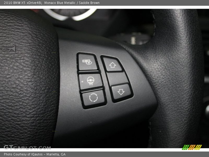 Monaco Blue Metallic / Saddle Brown 2010 BMW X5 xDrive48i