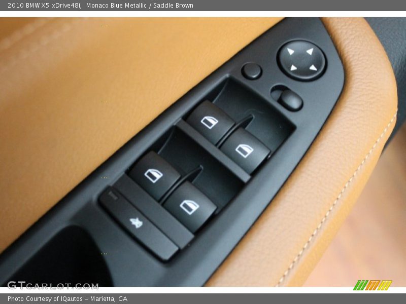 Monaco Blue Metallic / Saddle Brown 2010 BMW X5 xDrive48i