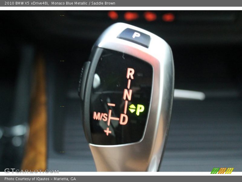 Monaco Blue Metallic / Saddle Brown 2010 BMW X5 xDrive48i