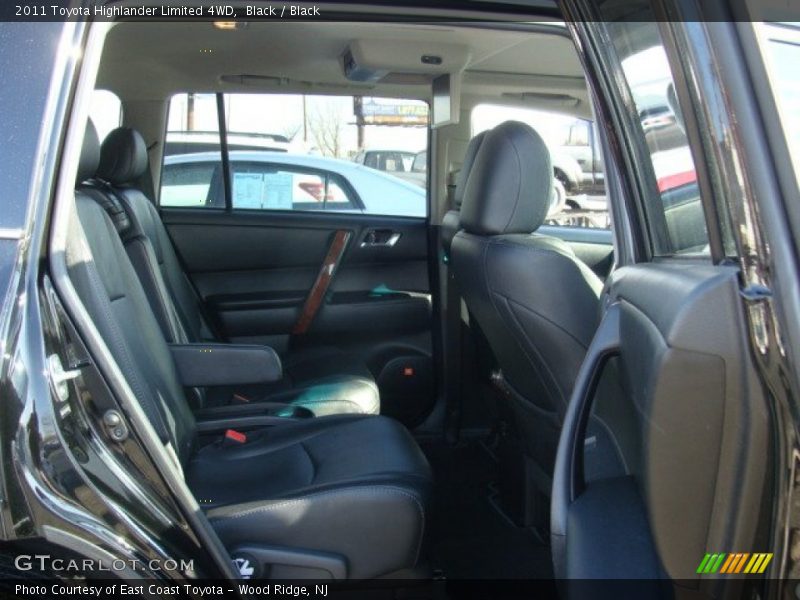 Black / Black 2011 Toyota Highlander Limited 4WD