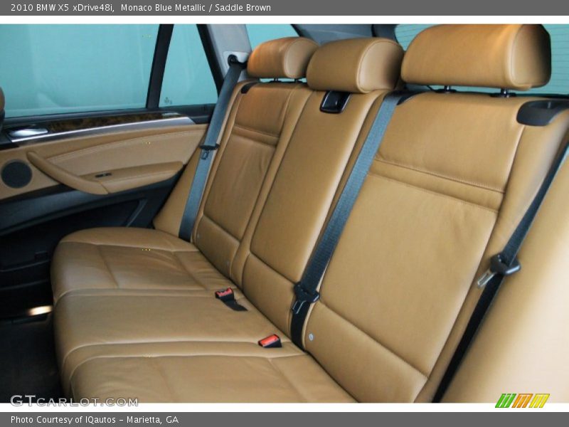 Rear Seat of 2010 X5 xDrive48i