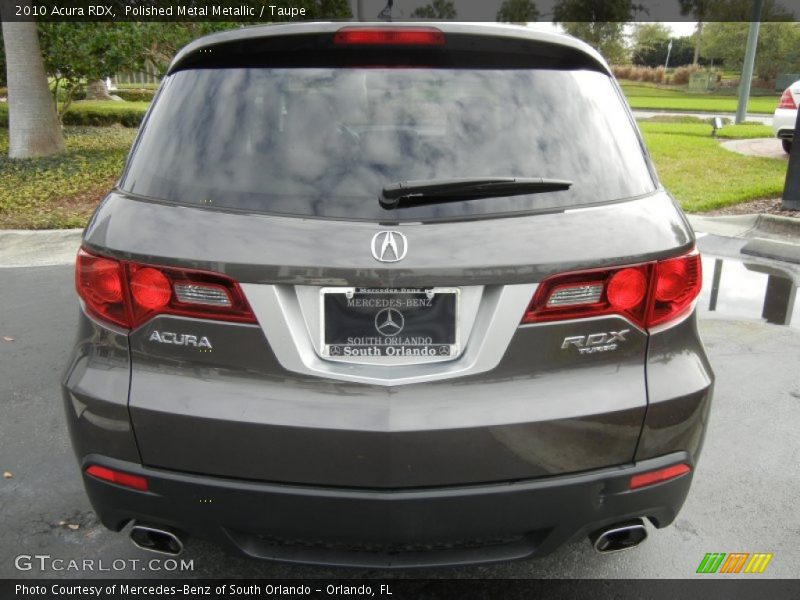 Polished Metal Metallic / Taupe 2010 Acura RDX
