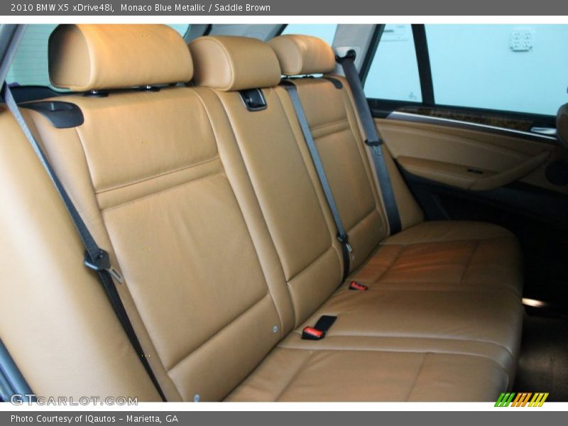 Rear Seat of 2010 X5 xDrive48i
