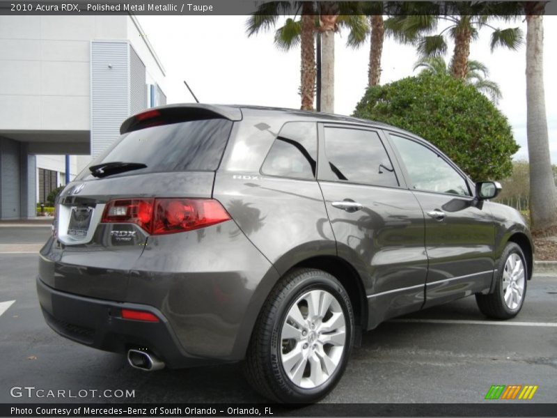 Polished Metal Metallic / Taupe 2010 Acura RDX